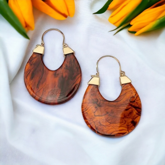 Stunning hoop earrings - Picture 11 of 14